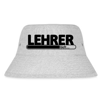 Lehrer // Lehrerin // Referendar // Referendariat - Stanley/Stella recycelter Bucket Hat - Grau meliert - Vorne