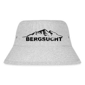 Bergsucht - (5) - Stanley/Stella recycelter Bucket Hat - Grau meliert - Vorne