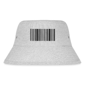 Bar code - Stanley/Stella Recycled Bucket Hat - heather grey - Front
