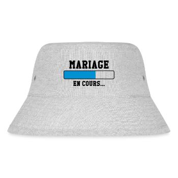 Mariage en cours ... - Bob recyclé Stanley/Stella - gris chiné - Devant