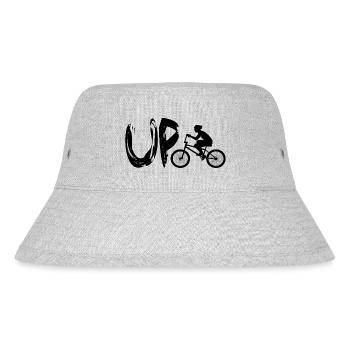 Marathon Triathlon Running Jogging Biking Cycling - Stanley/Stella Recycled Bucket Hat - heather grey - Front