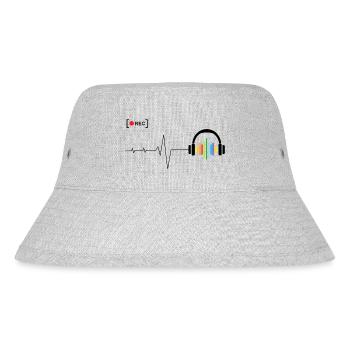 Rainbow beat - Bob recyclé Stanley/Stella - gris chiné - Devant
