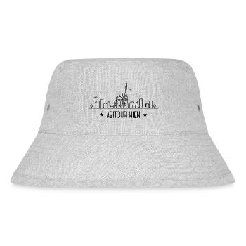 Abschlussfahrt Wien Abi Reise Abitur Fahrt Abitour - Stanley/Stella recycelter Bucket Hat - Grau meliert - Vorne