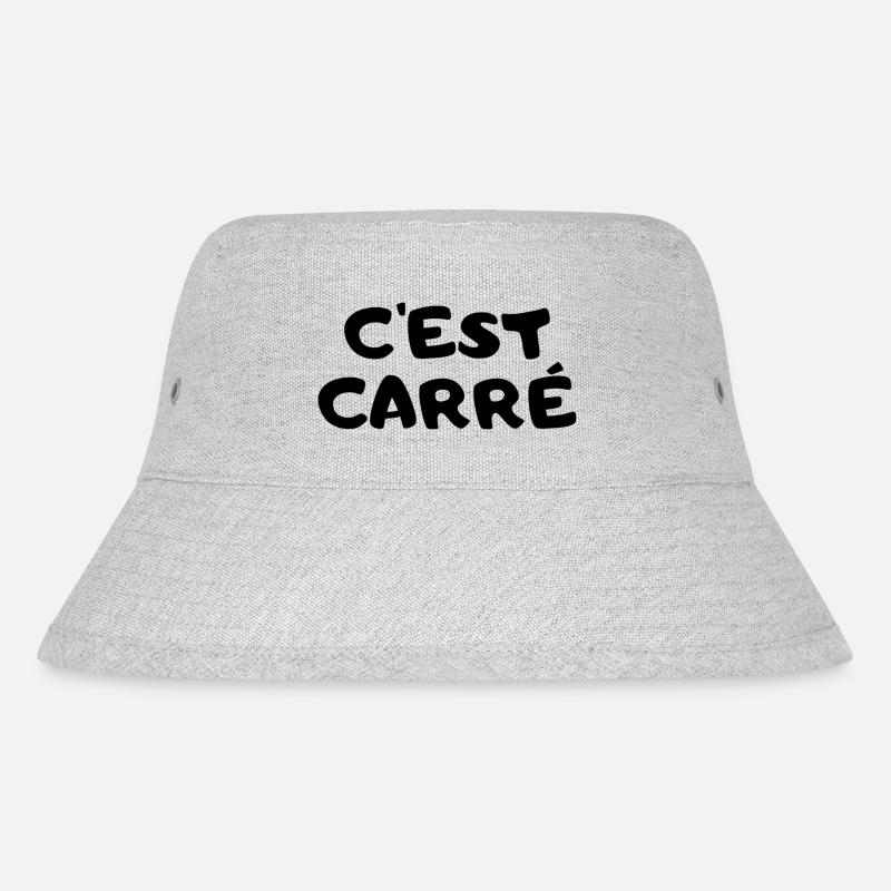 C'est Carré - Bob recyclé Stanley/Stella - gris chiné