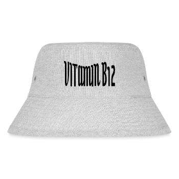 Vitamin B12 - Stanley/Stella Recycled Bucket Hat - heather grey - Front