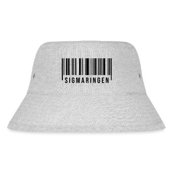 Schwaben Strichcode Sigmaringen - Stanley/Stella recycelter Bucket Hat - Grau meliert - Vorne