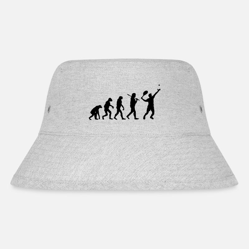 Tennis - Stanley/Stella recycelter Bucket Hat - Grau meliert