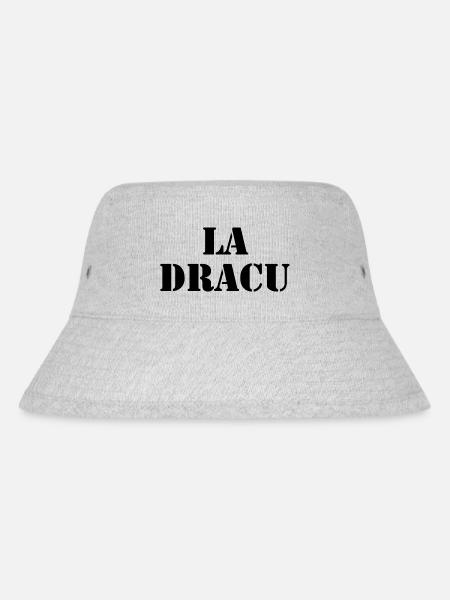 rumänisch - Stanley/Stella recycelter Bucket Hat - Grau meliert
