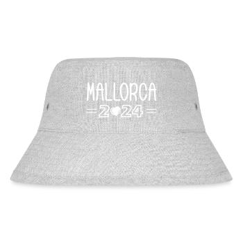 Mallorca 2024 Heart - Stanley/Stella Recycled Bucket Hat - heather grey - Front