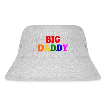 Big daddy - Stanley/Stella Recycled Bucket Hat - heather grey - Front