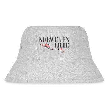 Love of Norway - Stanley/Stella Recycled Bucket Hat - heather grey - Front