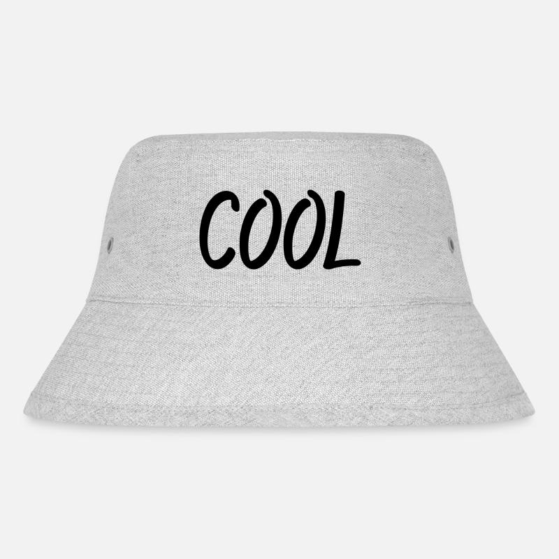 Cool - Stanley/Stella recycelter Bucket Hat - Grau meliert