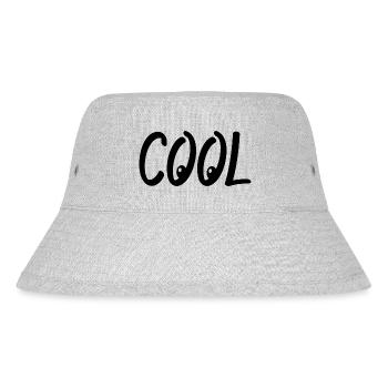 Cool funny - Stanley/Stella recycelter Bucket Hat - Grau meliert - Vorne