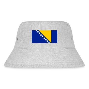 Bosnien und Herzegowina - Stanley/Stella recycelter Bucket Hat - Grau meliert - Vorne