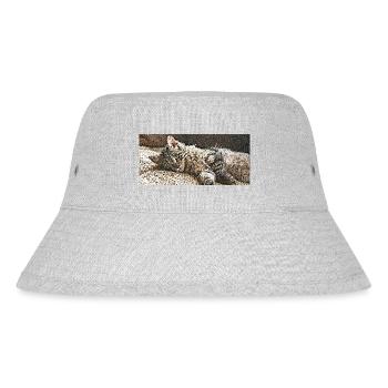 Tigrou the little cat - Stanley/Stella Recycled Bucket Hat - heather grey - Front