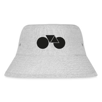 hip Rate - Stanley/Stella recycelter Bucket Hat - Grau meliert - Vorne