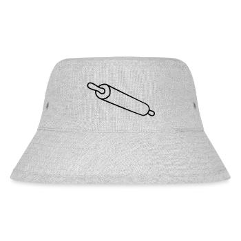 rolling_pin - Stanley/Stella recycelter Bucket Hat - Grau meliert - Vorne