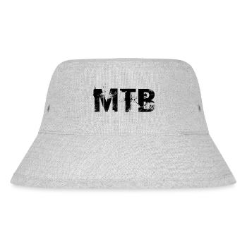 MTB Mountainbike - Stanley/Stella recycelter Bucket Hat - Grau meliert - Vorne