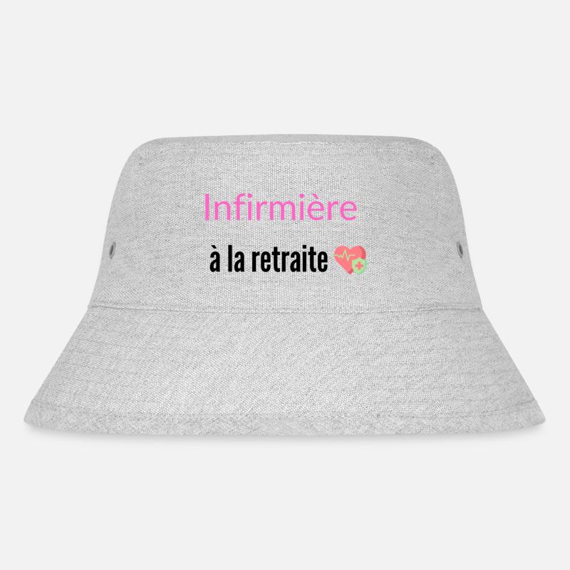 Infirmière à la retraite - Bob recyclé Stanley/Stella - gris chiné