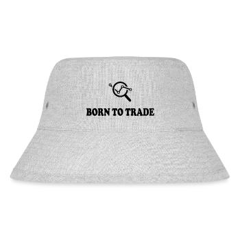 Bitcoin Trading Crypto Aktien - Stanley/Stella recycelter Bucket Hat - Grau meliert - Vorne