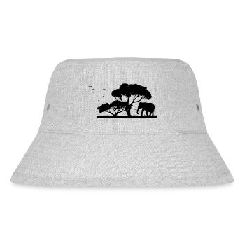 Safari Zoo Animal Safari Zoo - Stanley/Stella Recycled Bucket Hat - heather grey - Front