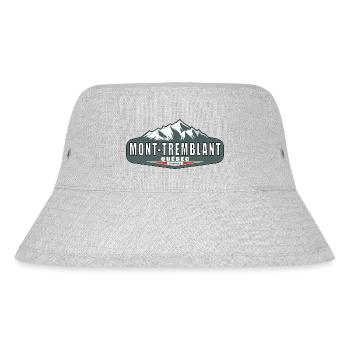 Mont-Tremblant, Québec, Kanada - Stanley/Stella recycelter Bucket Hat - Grau meliert - Vorne