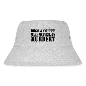 Hund Dog - Stanley/Stella Recycled Bucket Hat - heather grey - Front