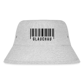 Erzgebirge Strichcode Glauchau - Stanley/Stella recycelter Bucket Hat - Grau meliert - Vorne