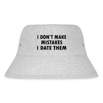 Ich mache keine Fehler, ich verabrede mich mit ihnen Ex Gf Bf Liebe - Stanley/Stella recycelter Bucket Hat - Grau meliert - Vorne