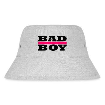 Bad Boy - Cool Boy - Stanley/Stella Recycled Bucket Hat - heather grey - Front