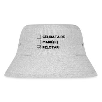 Pelote Basque Pelotari Sport Sportif - Bob recyclé Stanley/Stella - gris chiné - Devant
