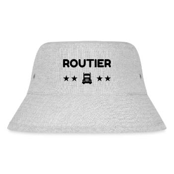 Trucker LKW Fahrer Routier Truck Camion Transport - Stanley/Stella Recycled Bucket Hat - heather grey - Front