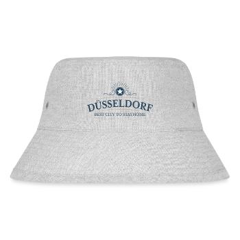 Dusseldorf - Stanley/Stella Recycled Bucket Hat - heather grey - Front