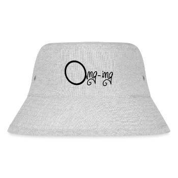 Omg - Stanley/Stella Recycled Bucket Hat - heather grey - Front