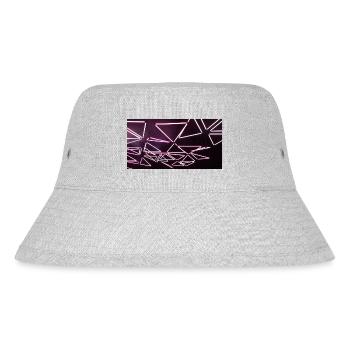Luminale Triangel pink BST - Stanley/Stella recycelter Bucket Hat - Grau meliert - Vorne
