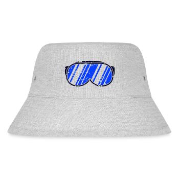 Ski Goggles - Stanley/Stella Recycled Bucket Hat - heather grey - Front