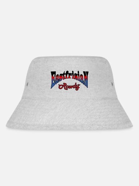 Eastfrisian Rowdy - Stanley/Stella recycelter Bucket Hat - Grau meliert