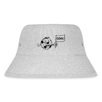 Fußball Soccer - Stanley/Stella Recycled Bucket Hat - heather grey - Front