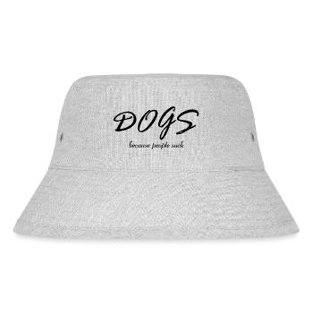 Hund Dog - Stanley/Stella Recycled Bucket Hat - heather grey - Front