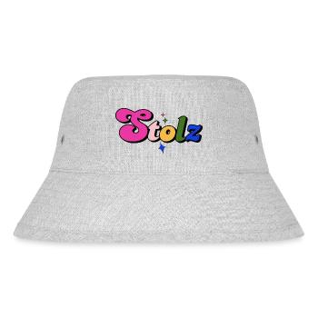STOLZ PRIDE LGBTQ+ SLOGAN - Stanley/Stella recycelter Bucket Hat - Grau meliert - Vorne