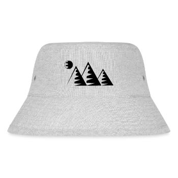 Berg - (15) - Stanley/Stella recycelter Bucket Hat - Grau meliert - Vorne