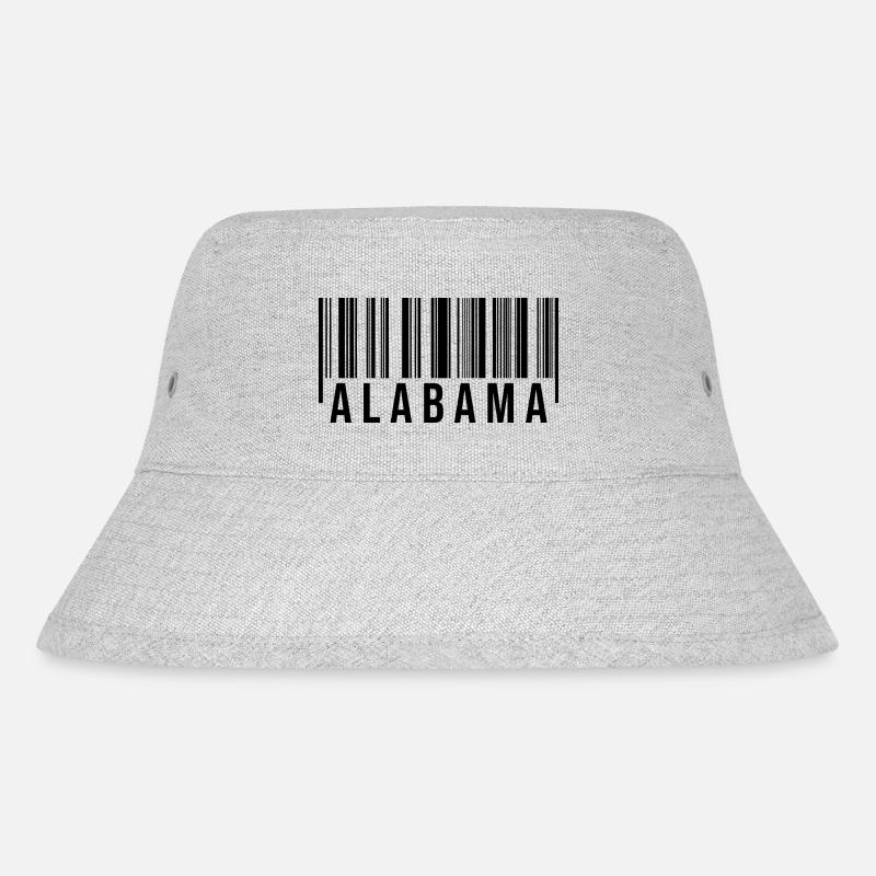 Code-barres de l’Alabama - Bob recyclé Stanley/Stella - gris chiné