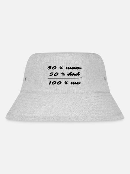 50% maman, 50% papa, 100% moi - Bob recyclé Stanley/Stella - gris chiné