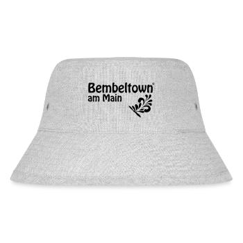 Bembel am Main #Frankfurtliebe #069 - Stanley/Stella recycelter Bucket Hat - Grau meliert - Vorne