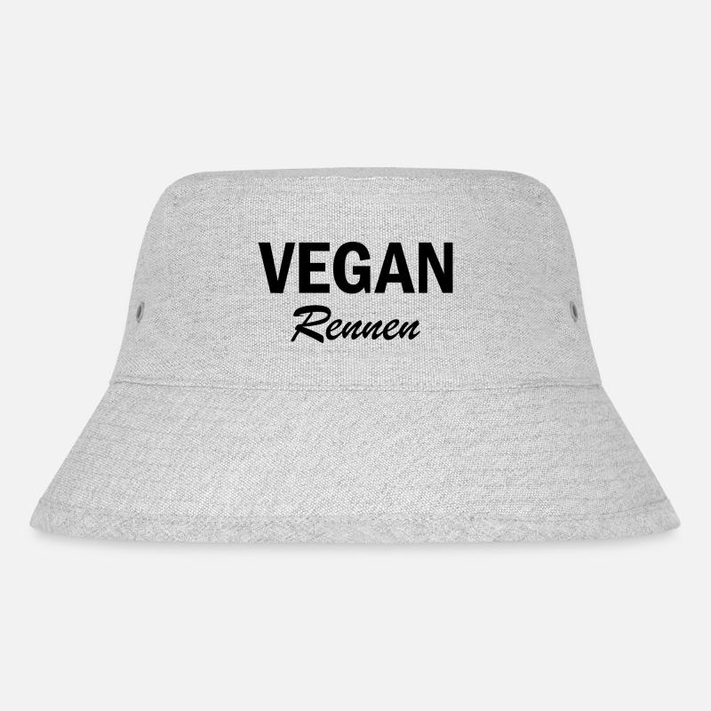 Marathon Running Jogging - Stanley/Stella recycelter Bucket Hat - Grau meliert