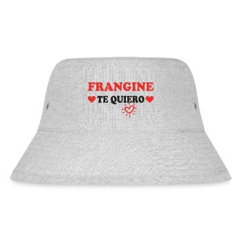 FRANGINE Te quiero - Bob recyclé Stanley/Stella - gris chiné - Devant