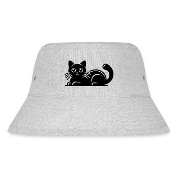 Dessin de chat mignon - Bob recyclé Stanley/Stella - gris chiné - Devant