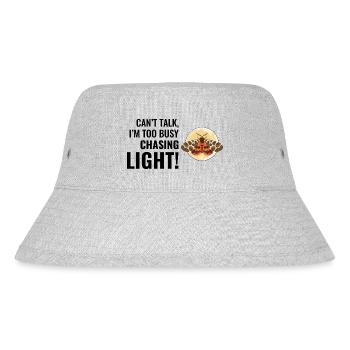 Motte nachtaktives Tier Insektensammler Entomologie - Stanley/Stella recycelter Bucket Hat - Grau meliert - Vorne