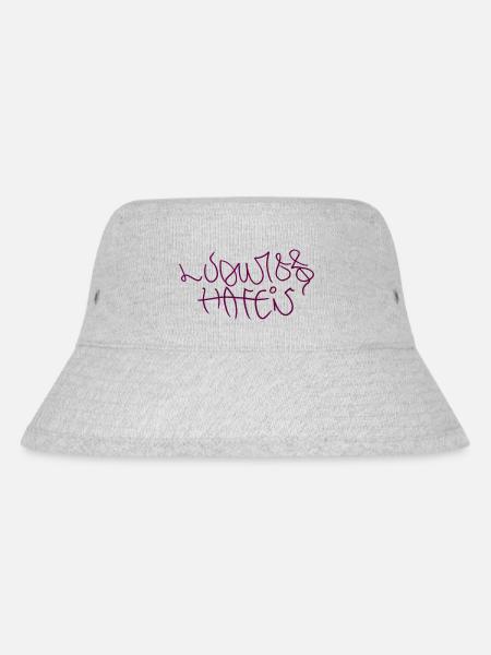 Ludwigshafen Fischerhut - Stanley/Stella recycelter Bucket Hat - Grau meliert