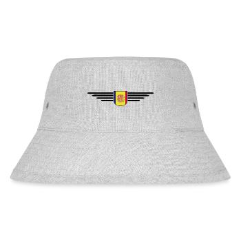 Andorra Fans T-Shirt Design - Stanley/Stella recycelter Bucket Hat - Grau meliert - Vorne